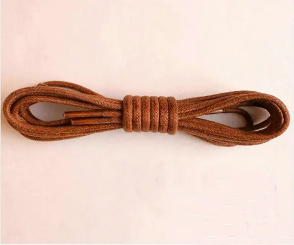 Купить 2 получить 1 бесплатно новый раунд Воск шнуровка ED шнурки строка для