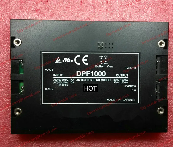 DPF1000 PFC: 100/240VAC-360VDC 1000W