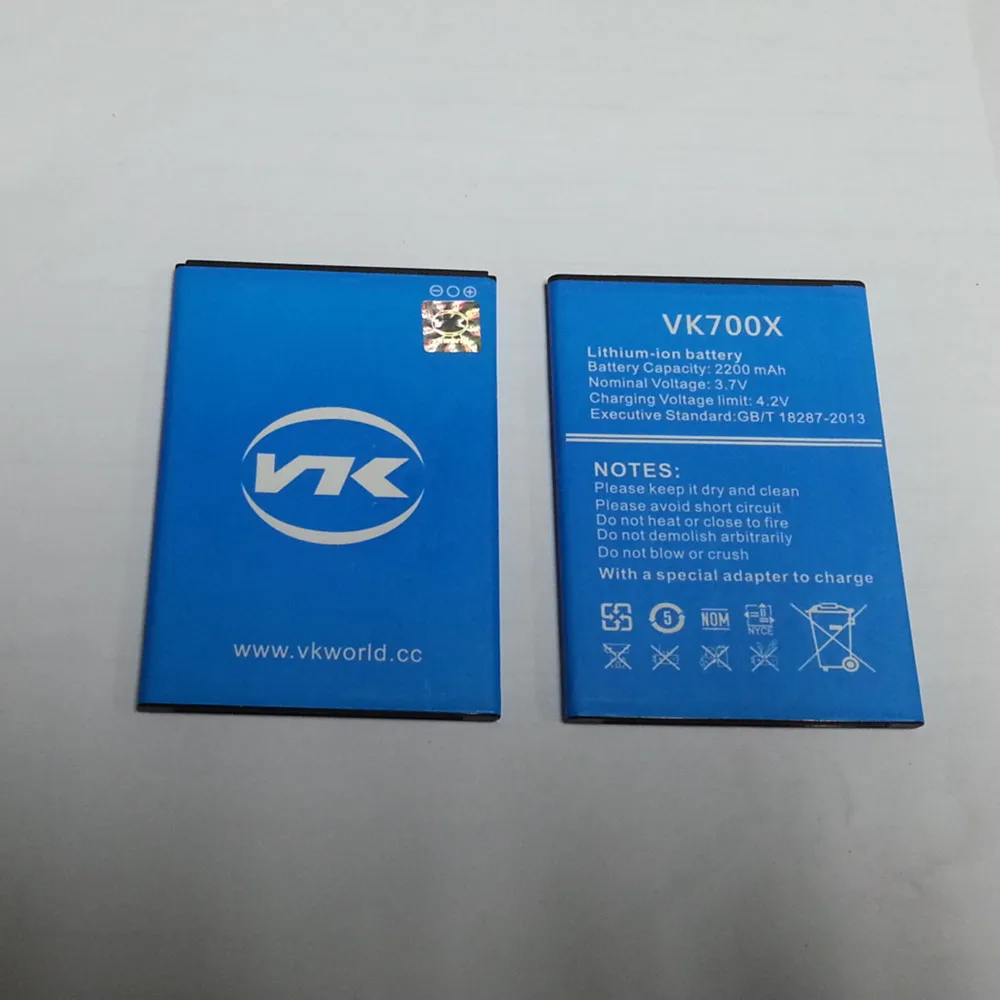 Оригинальный запасной аккумулятор для VKWORLD VK700X емкостью 2200 мАч|Комплекты