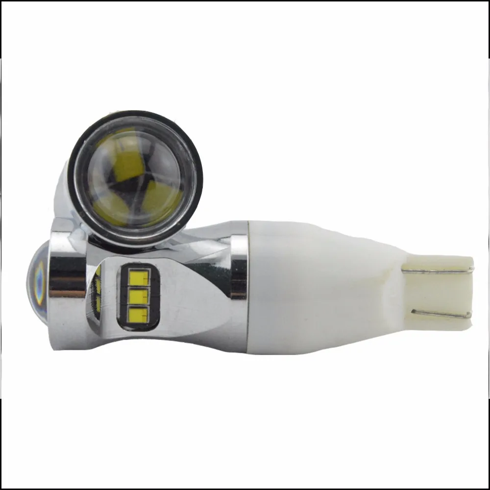 Ruiandsion 2 шт. H6W H21w BAY9S BA9S BAX9S T4W T15 CSP чипы 40 Вт 45 Вт светодиодный белый Canbus безошибочный светодиодный задний фонарь белый 12-24 В