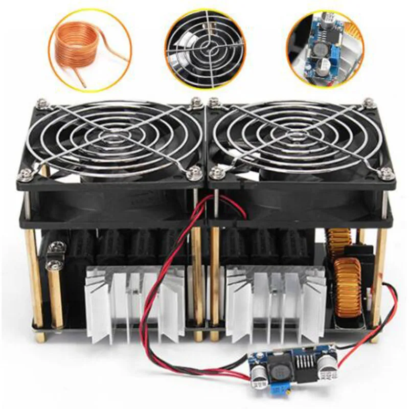 2000 Вт ZVS индукционная нагревательная плата индукционный нагреватель модуль Flyback