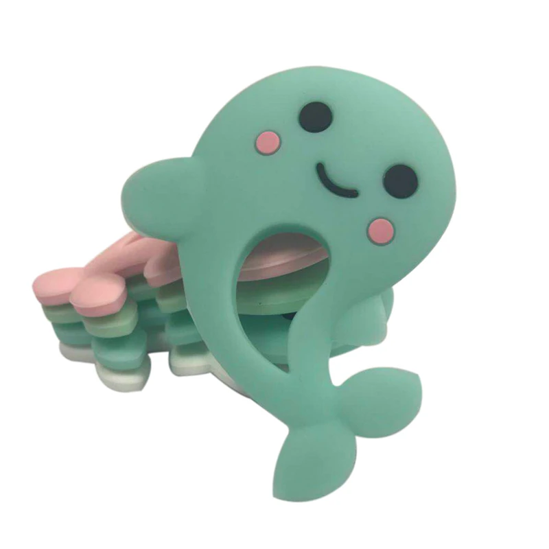 Силиконовый Прорезыватель для зубов сделай сам детский с рисунком милого