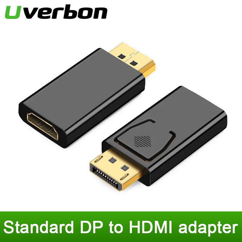 1080P Дисплей Порты и разъёмы DP мужчина к совместимому с HDMI Женский адаптер