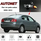 Камера заднего вида AUTONET для Volkswagen VW polo sedan 2006 2007 2008 2009 2010 2011, камера ночного виденияномерного знака