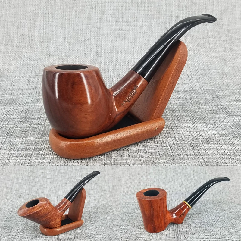 Бесплатная 6 Курение PipeTools Набор Деревянный Чтение Для Труб Черного Дерева