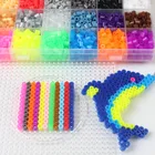 1000 шт.пакет 5 мм Hama мозаика с бусинами, обучающая игрушка, 48 цветов, пазл с бусинами Perler, 3D пазлы, бусины-предохранители для детей