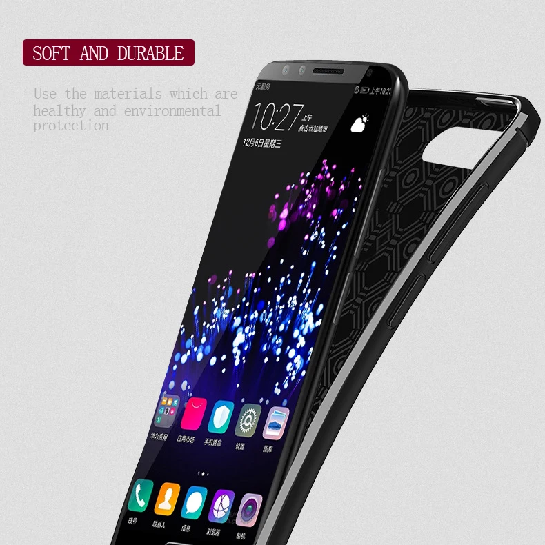 Phone Case For Huawei Nova 2S Luxury Armor Soft TPU Back Cover Plain Shell |