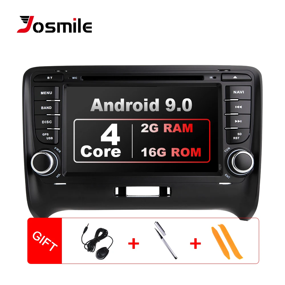 2 Din Android 9,0 автомобильный DVD Multimeida для AUDI TT MK2 8J 2006 2007 2008 2009 2010 2011 2012 2013 радио gps навигации Системы