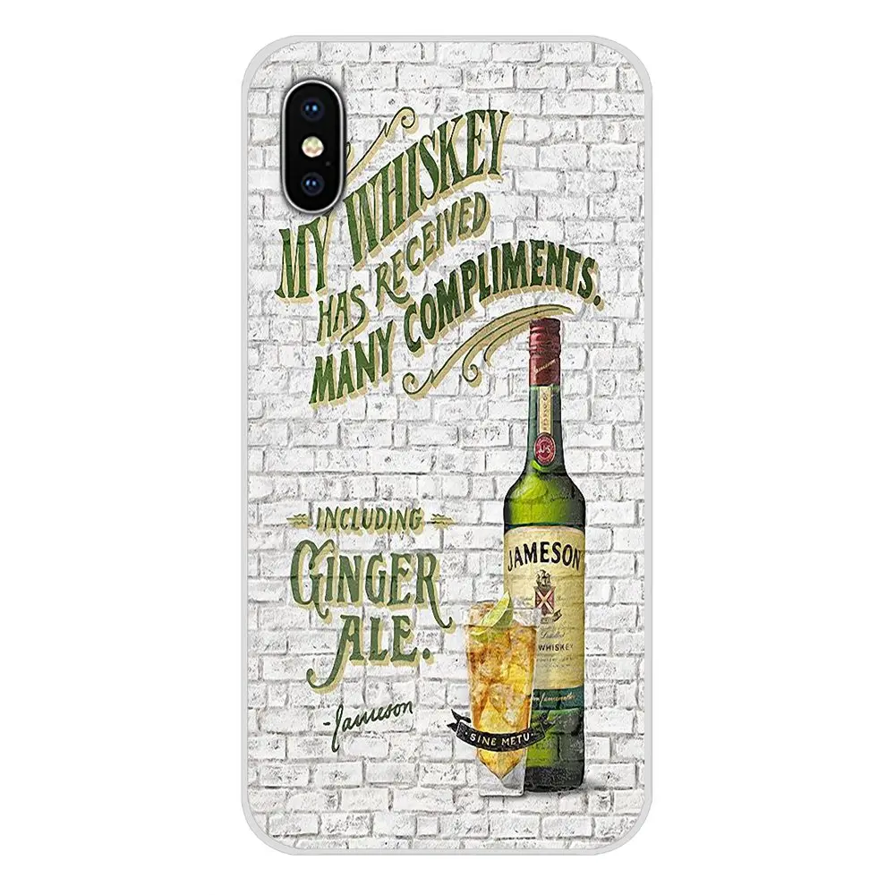 Чехол для телефона Apple iPhone X XR XS MAX 4 4S 5 5S 5C SE 6 6S 7 8 Plus ipod touch Jameson Irish Whiskey limited