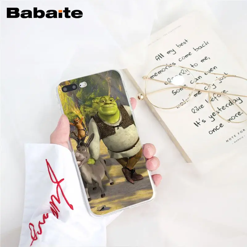 A6 Babaite мультяшный чехол для телефона Moive Shrek Coon для iphone 11 Pro 11Pro Max 6S 6plus 7plus 8 8Plus X Xs MAX 5 5S XR - Цвет: A6