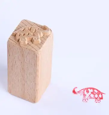 as picture Ручные резные деревянные штампы для печати DIY глиняная керамика печатные блоки глиняные инструменты лист/рыбья кость/белка/цветок/олень/дерево - Цвет: as picture