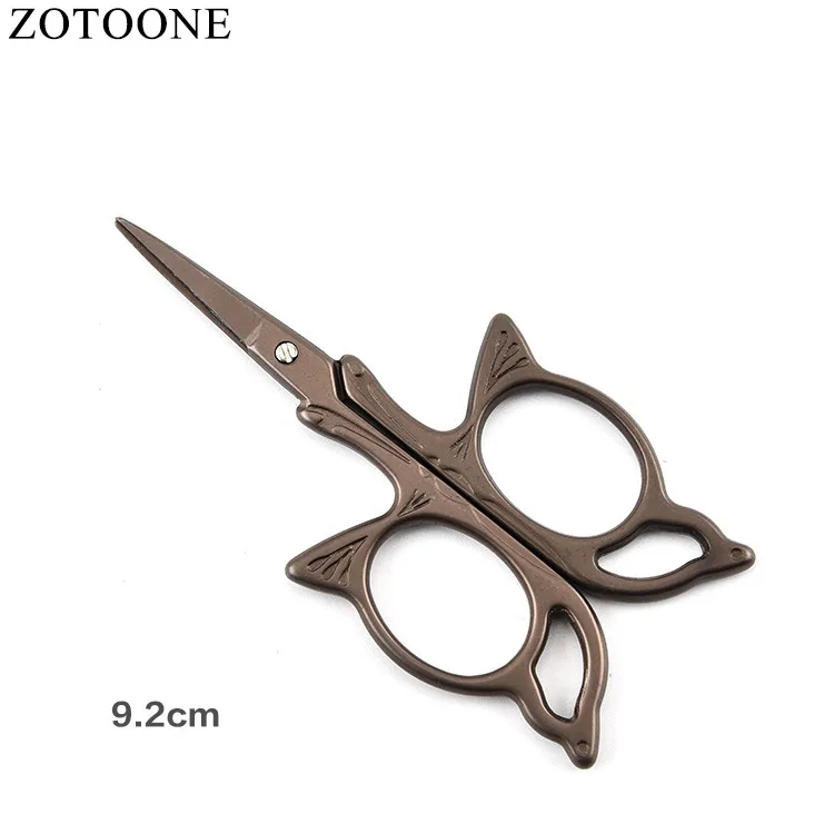 Винтажные ножницы ZOTOONE стальные Ножницы Зигзаг для пинкинга рукоделия вышивки и