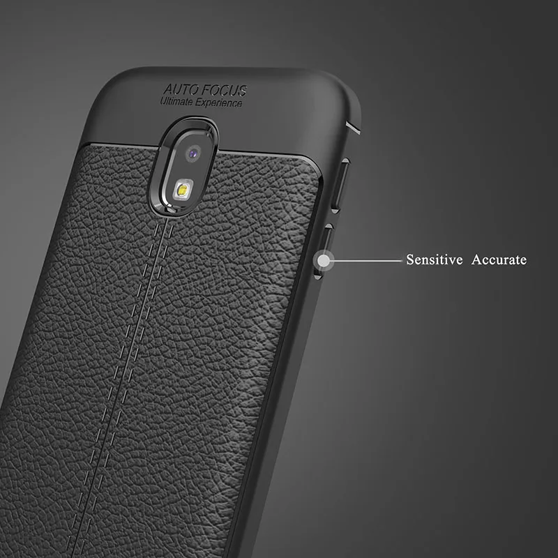 Роскошный мягкий чехол из искусственной кожи для Samsung Galaxy J3 J5 J7 Pro 2017