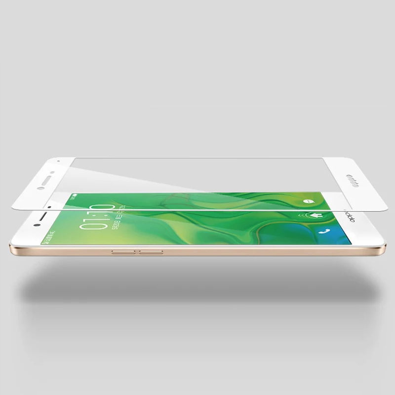 2 шт. 3D закаленное стекло для OPPO R7 R7S полное покрытие экрана Защитная пленка