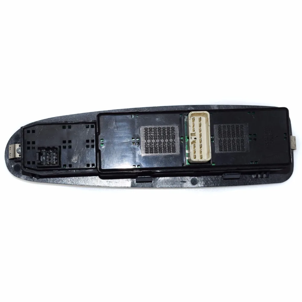 Переключатель окна ISANCE для Hyundai Elantra передний левый серебристый 93570-2D000 93570-2D100 2003