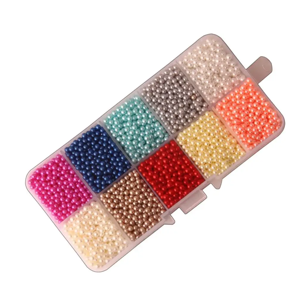 3mm 4mm 5mm 6mm Colored Faux Pearls No Hole ABS Plastic Loose Beads DIY Jewelry Making Craft | Украшения и аксессуары