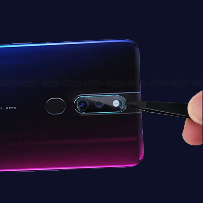 UVR 2 шт. для OPPO F11 Pro Защита объектива камеры закаленное стекло для OPPO F11Pro F11 Pro 7H Прозрачная мягкая задняя мягкая пленка для объектива камеры