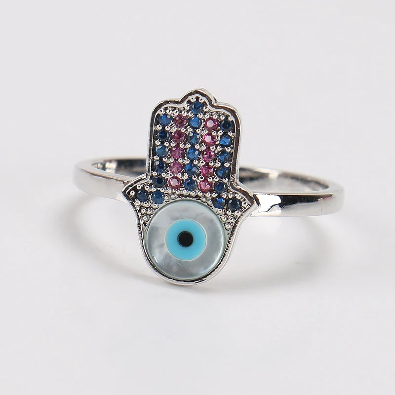 Кольцо с кристаллами Lucky Eye циркониевое кольцо фианитом обручальное для женщин и