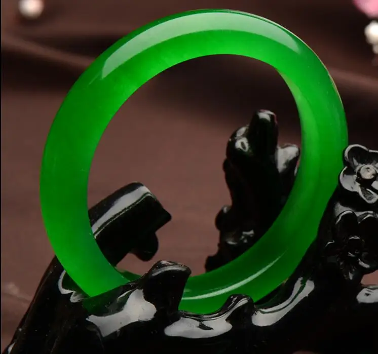 100% натуральный зеленый Хэтянь нефрит браслет &quotручной работы|bracelet infinity|bangle