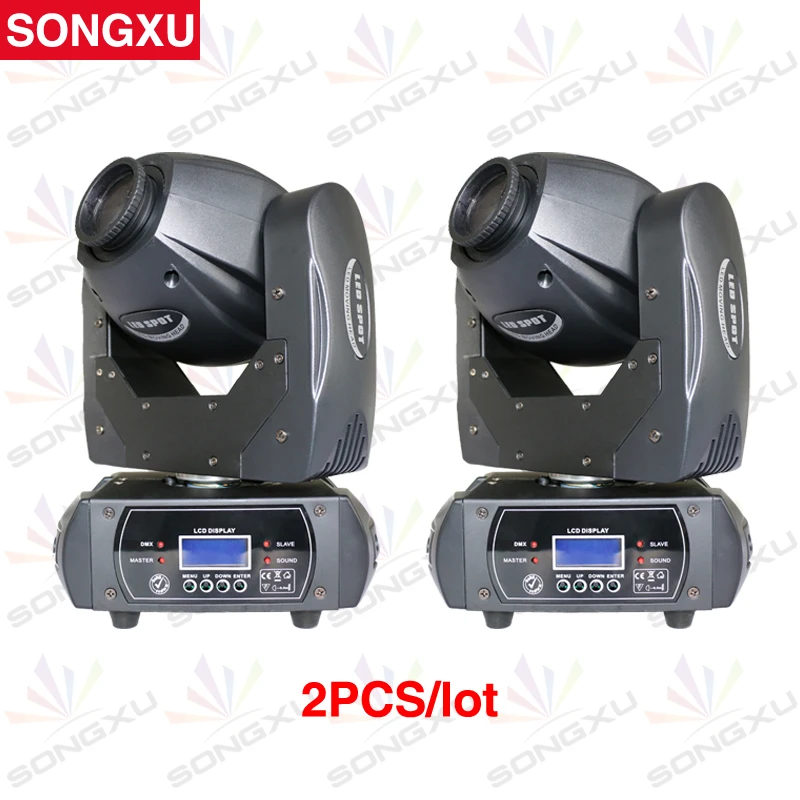 SONGXU 2 шт./лот 40 Вт светодиодный прожектор с движущейся головкой и 3-гранной призмой