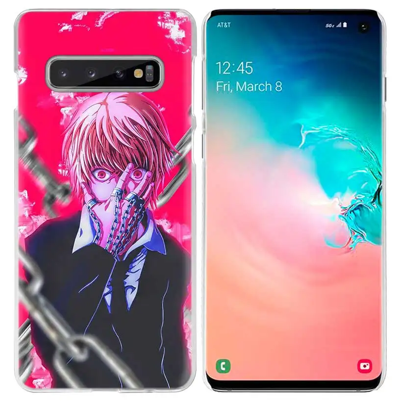 Hunter x охотников чехол для samsung Galaxy S10 5G S10e S9 S8 M40 M30 M20 M10 J4 J6 плюс J8 Note 8 9 Жесткий чехол с рисунком из аниме чехол для телефона