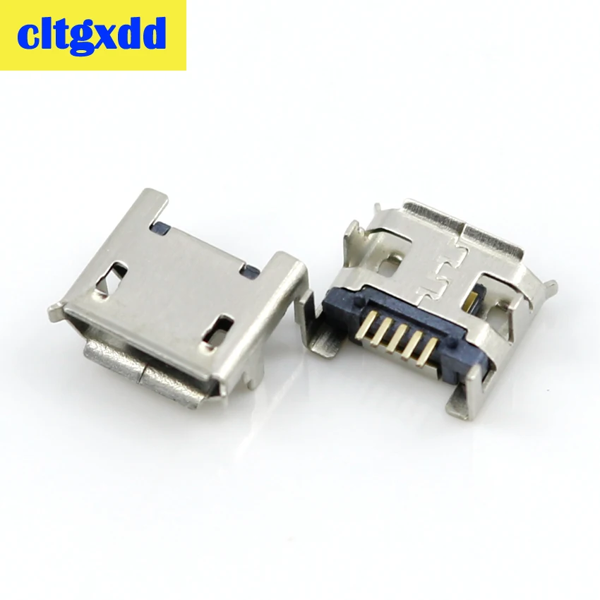 Cltgxdd 2 50 шт потребительских упаковок для микро USB B Тип розеточная часть
