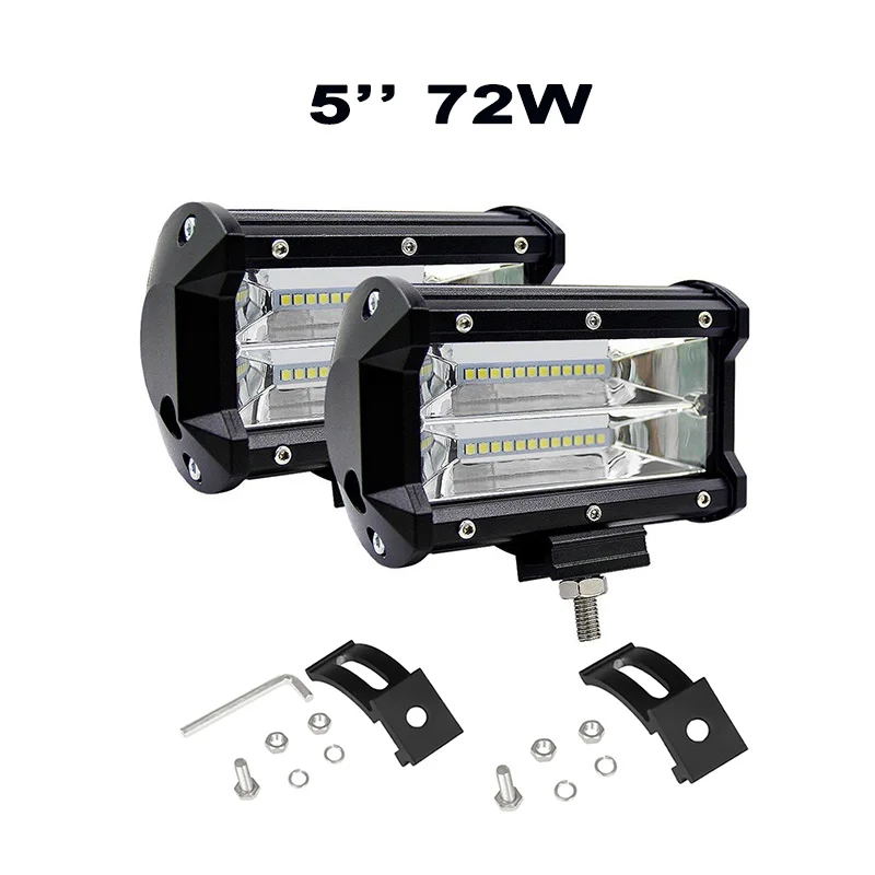7D 3 ряда 4 ''5" 1" 18" 2" 23" слайд крепление СВЕТОДИОДНЫЙ светильник бар Offroad светодиодный бар пятно луча СВЕТОДИОДНЫЙ рабочий светильник бар 12v 24v 4WD грузовик