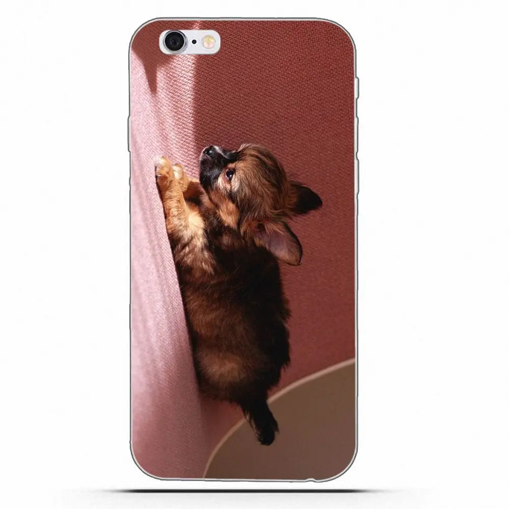 Chiwawa Собака Щенок для Huawei G7 Y6 II Y7 Xiaomi Redmi Note 2 3 5 Mi 4 4C 4I 5S 5X 6X 8 SE Pro ТПУ чехол телефона с