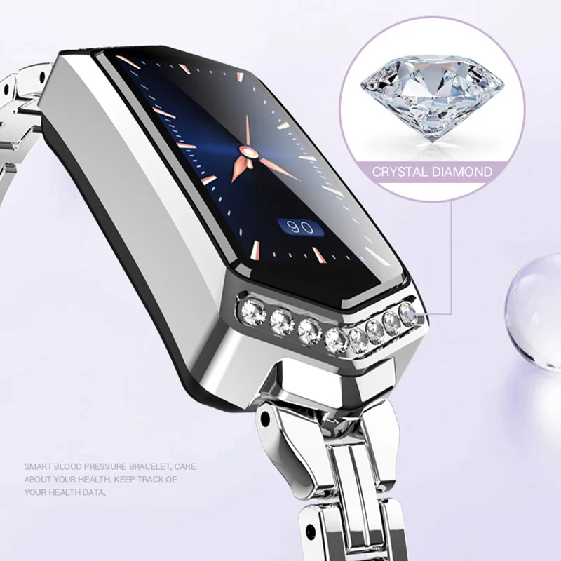 Отслеживание активности умный Браслет сердечного ритма приборы для измерения артериального давления Фитнес браслет женский менструальный цикл Reloreloj Inteligente