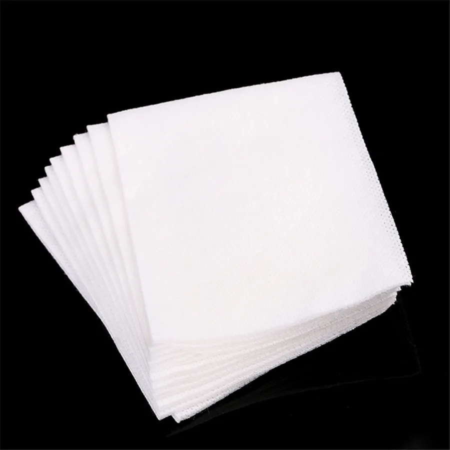 50 шт. новые белые нетканые материалы для чистки татуировок салфетки бумажные