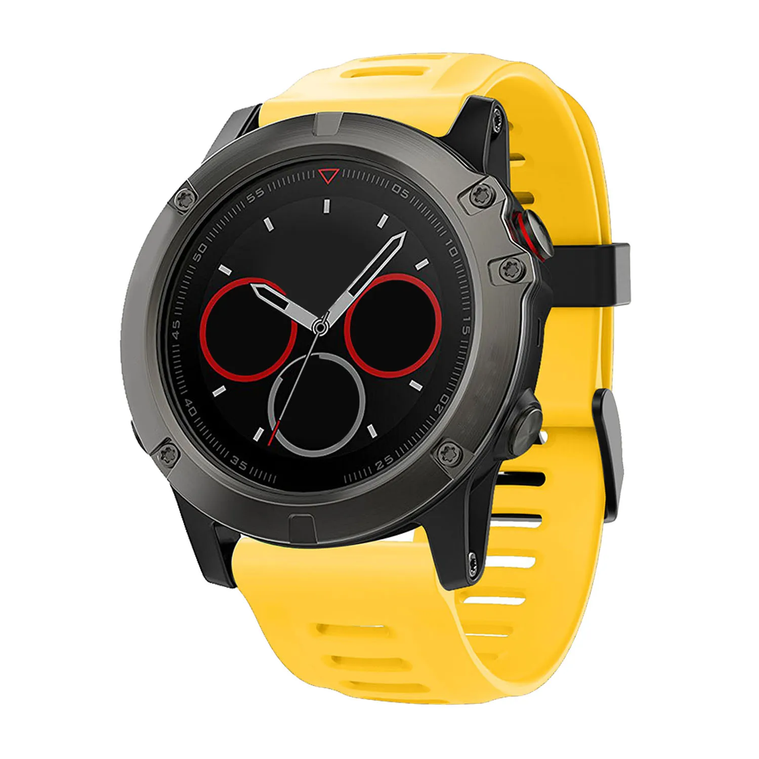 Gosear спортивный мягкий силиконовый сменный ремешок для часов браслет Garmin Fenix5X Fenix