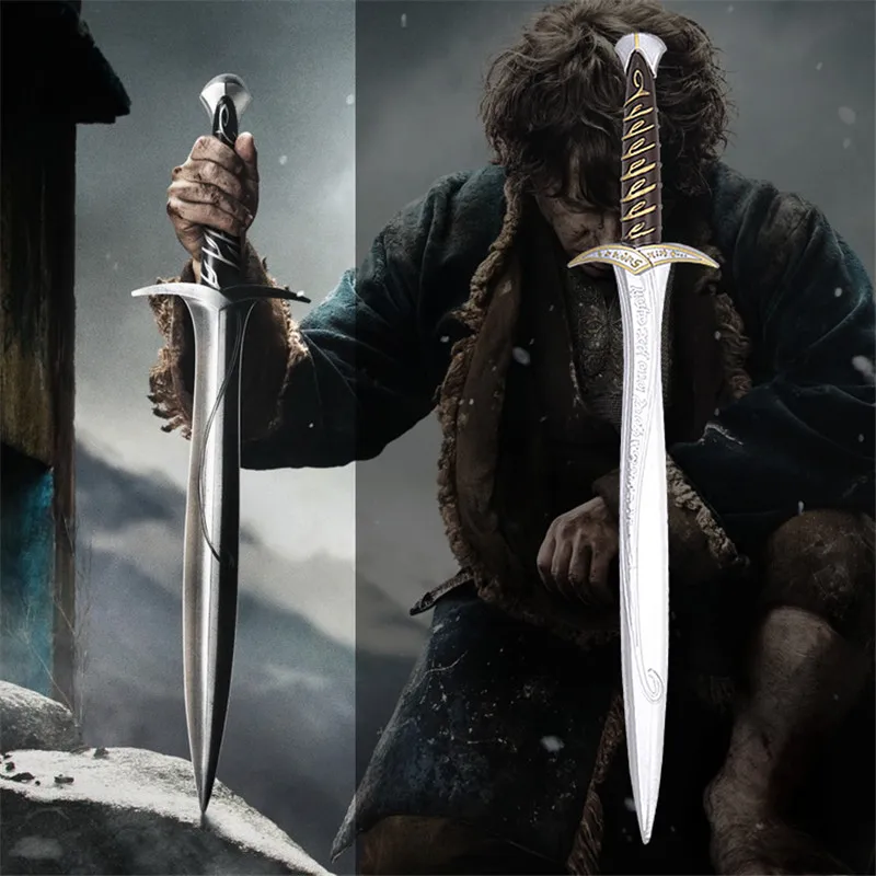 Властелин колец хоббит фродо бэггинс косплей Sting Sword игрушка для вечеринки хеллоуин 72 см
