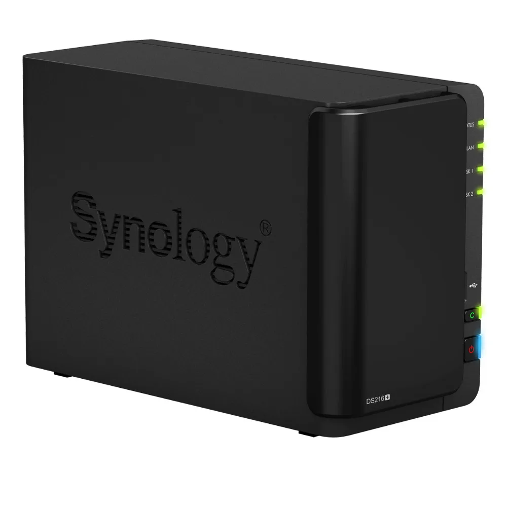 Дисковая станция NAS Synology DS218 + 2 отсека бесдисковый nas-сервер nfs облачное хранилище