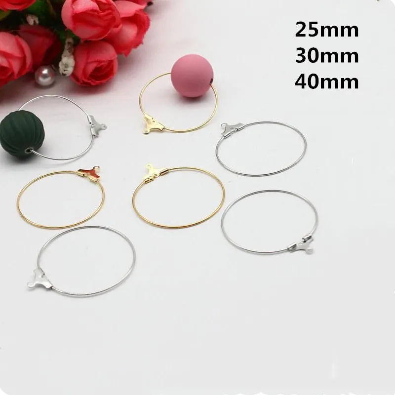 Модные 50 шт богемные большие серьги кольца для женщин Diy изготовления ювелирных