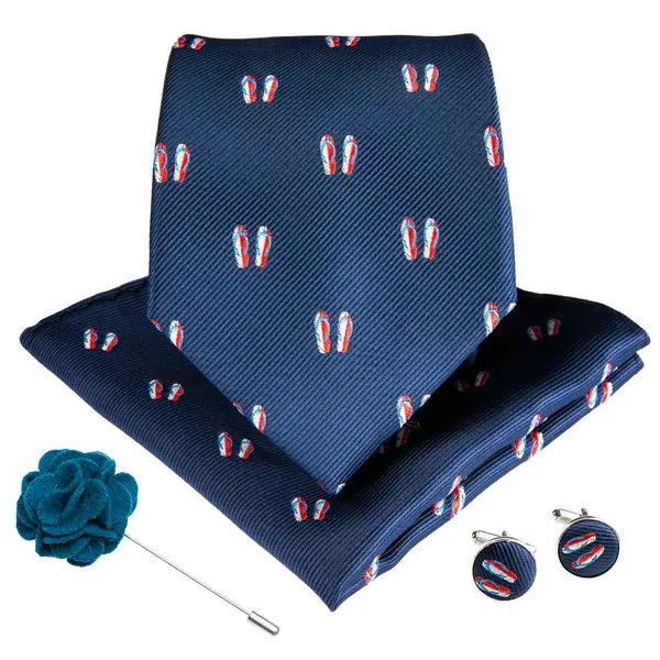 LDNX0081 DiBanGu, 15 видов стилей, голубой, бирюзовый, мужской галстук, Hanky, запонки, брошь, набор, Шелковый, мужской галстук, 8 см, широкие галстуки для мужчин, бизнес, формальный, свадебный - Цвет: LDNX0081