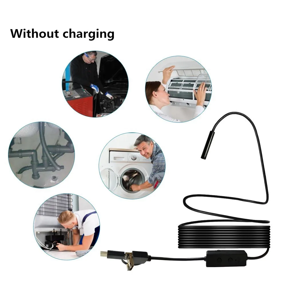 Микро Usb камера Android трубопровод инспектора для Windows &amp Macbook ПК эндоскоп - купить по