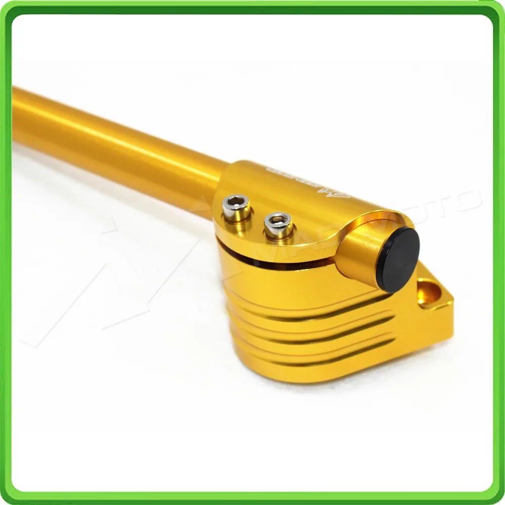 Зажимы и трубки на руль для Kawasaki Ninja 250R / EX250 2008 2009 2010 2011 2012 Стиль A Gold|Руль