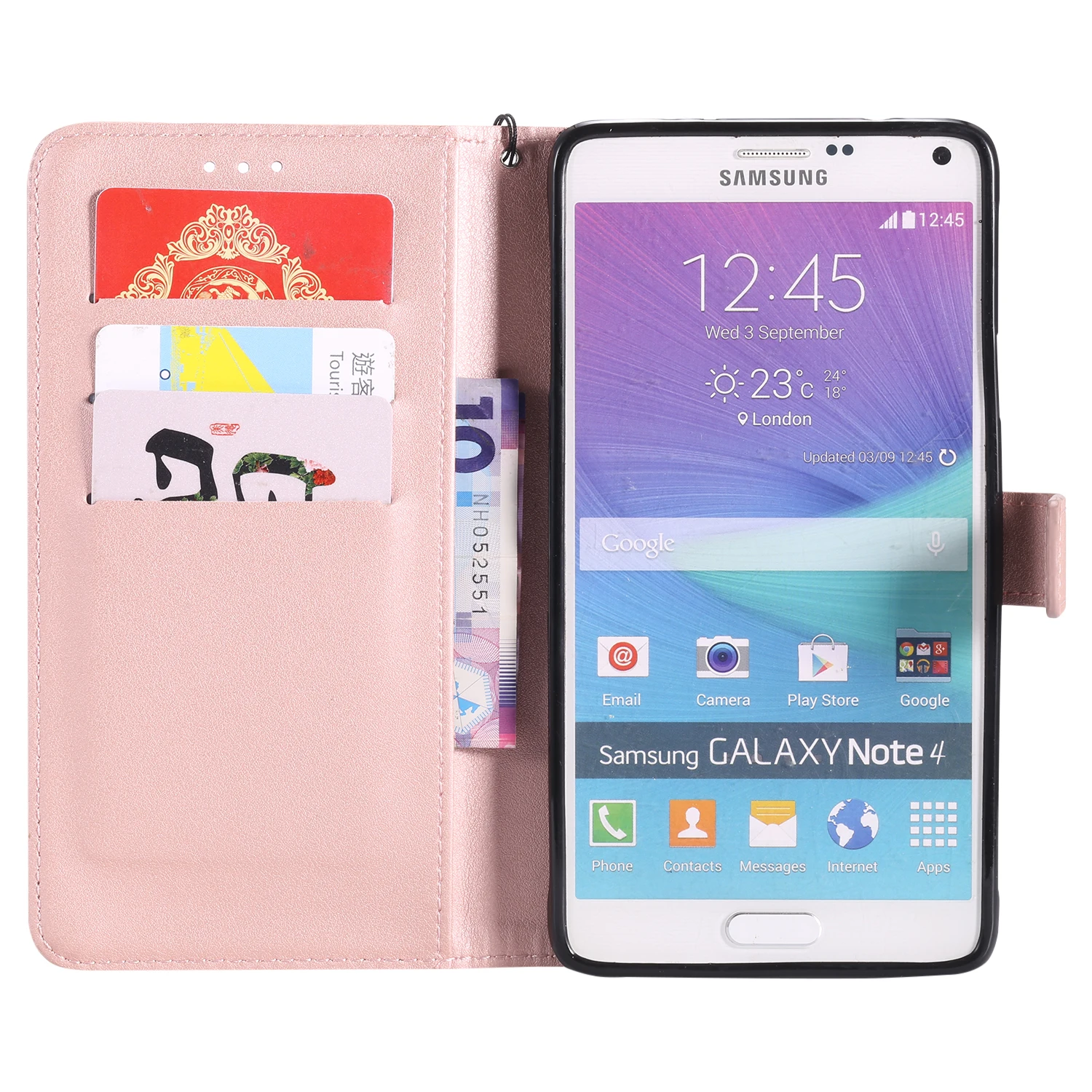 Для Samsung Galaxy Note4 N910 SM чехол для телефона кожаный Funda Note 4 N910C N910CQ флип