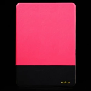 Luxury upscale style leather Double-sided beauty series protective sleeve case for ipone tablet |