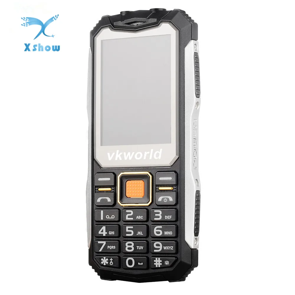 Оригинальный vkworld камень V3S 2 4 дюймов мобильный телефон GSM FM русская клавиатура на
