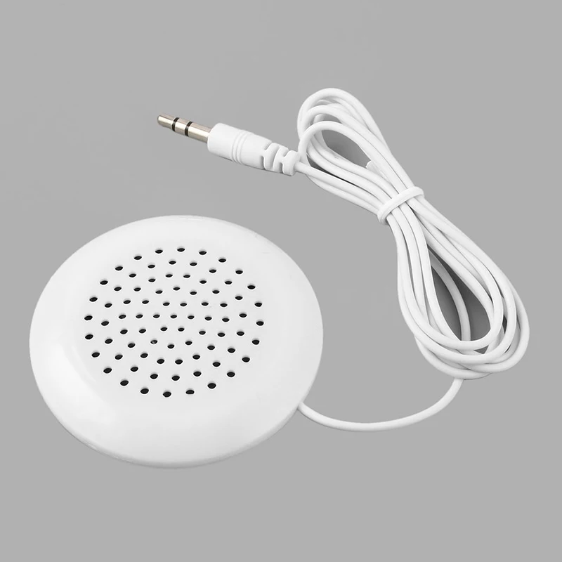 Kebidu портативный 3 5 мм Подушка-динамик для MP3 MP4 CD iPod Phone белые громкоговорители