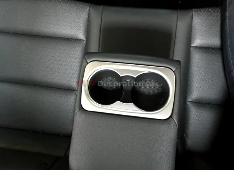 NEW Arrival!!! For Hyundai Elantra Avante Sixth Generation 2016 2017 ABS Rear Seat Water Cup Glass Decoration Panel Trim 1pcs | Автомобили