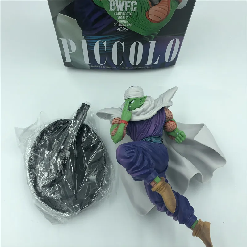 Piccolo Jump Opp Bag Dragon Ball Z Piccolo против Гоку прыжки битвы Cloakd Ver. Bick кисть Гоку Saiyan ПВХ Рисунок DBZ Коллекция Модель 25 см - Цвет: Piccolo Jump Opp Bag