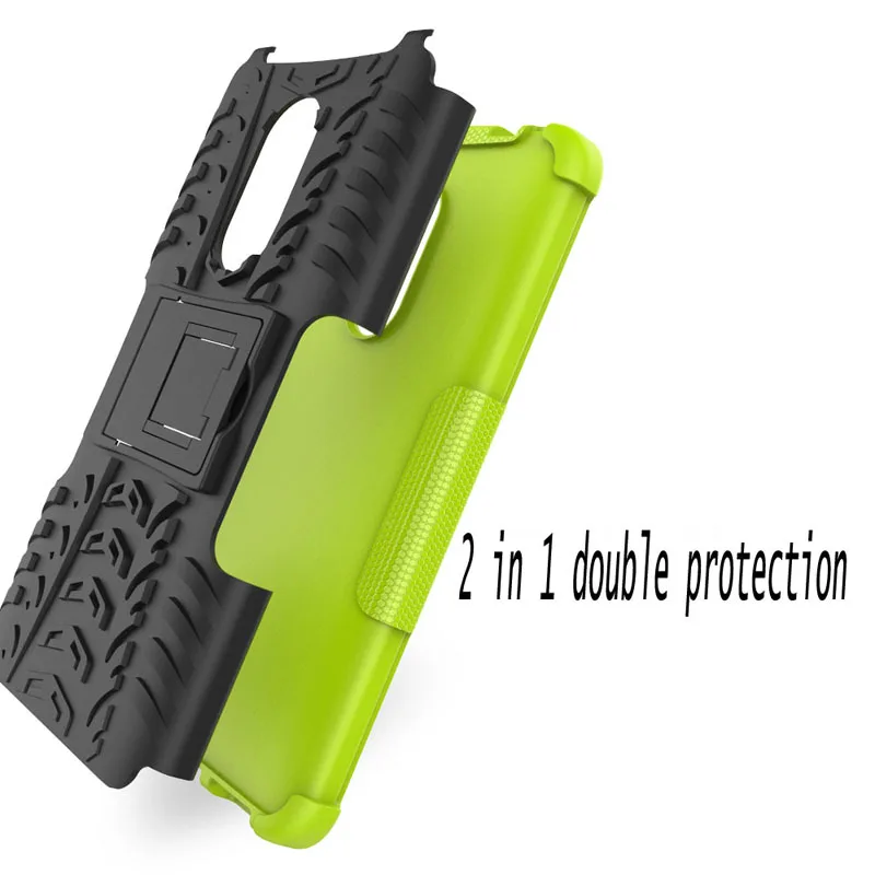 YSW For Xiaomi Redmi Note 4 Case Armor Hybrid Shockproof Silicone Hard Stand Cover 4X Coque | Мобильные телефоны и