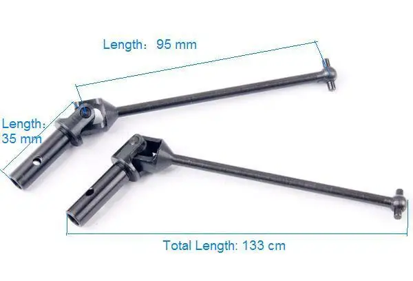 HSP 860019 60031 60031Pro универсальный привод совместное собака кость для RC 1/8 модель