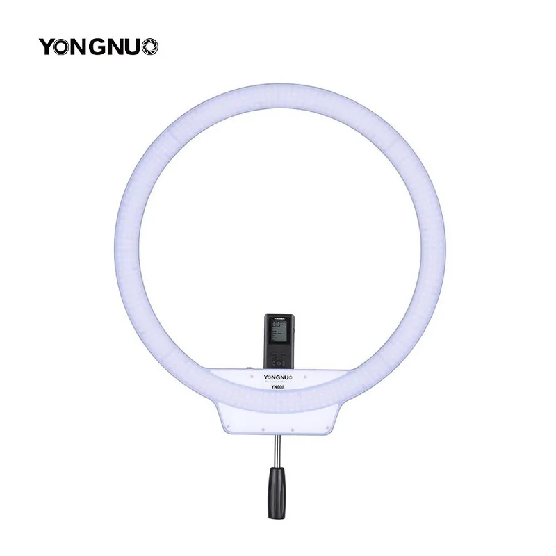 Оригинальное кольцо для селфи YongNuo YN608 3200K ~ 5500 K двухцветная температура