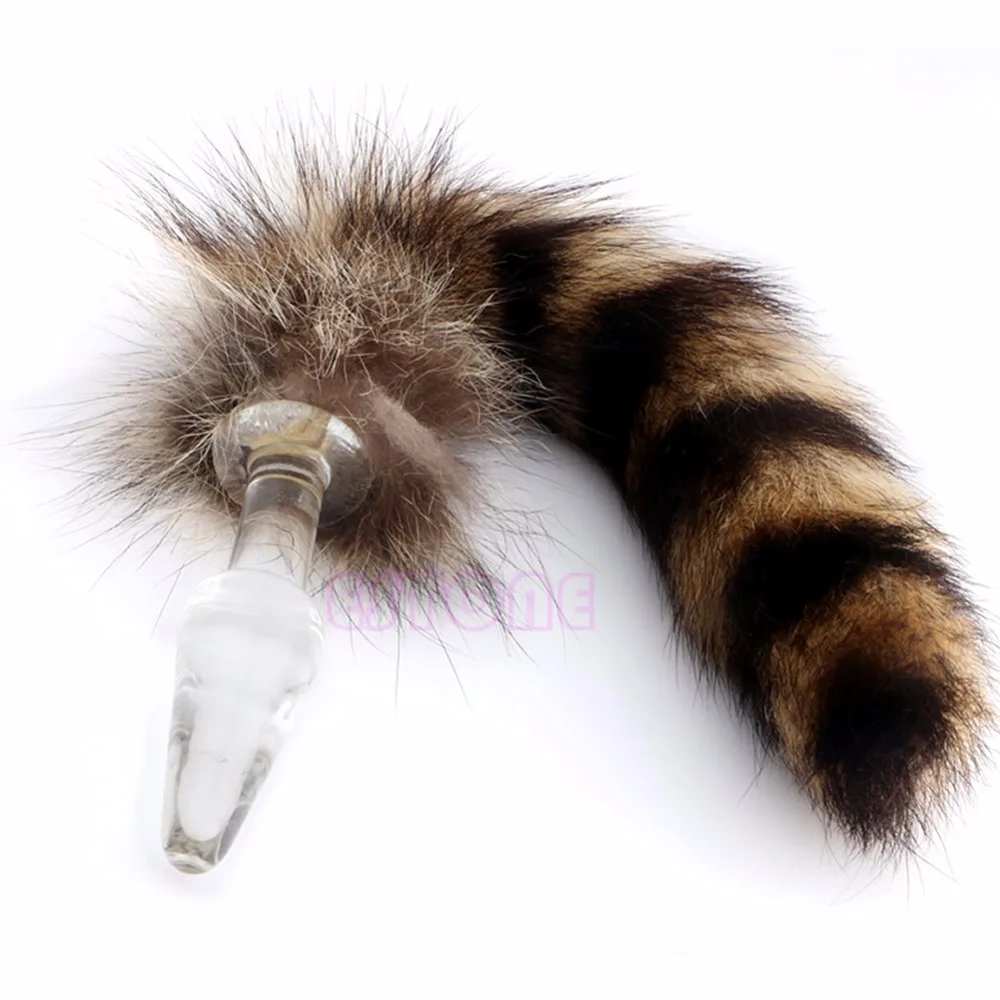 S-LOVE новинка секс-игрушки для взрослых любимый стеклянный хвост Анальная пробка