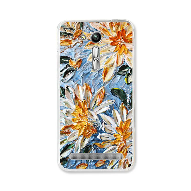 AKABEILA мягкие чехлы из ТПУ для Asus Zenfone GO 2nd Gen ZB452KG ASUS_X014D ZB450KL, 4,5 дюймов, чехол, Сумка с фламинго - Цвет: C114