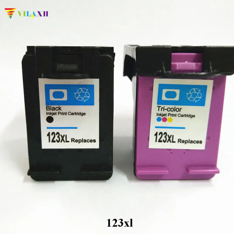 Совместимый картридж для принтера Vilaxh 123 xl сменный HP 123xl Deskjet 2130 3630 1110 1112 2132 3630|ink