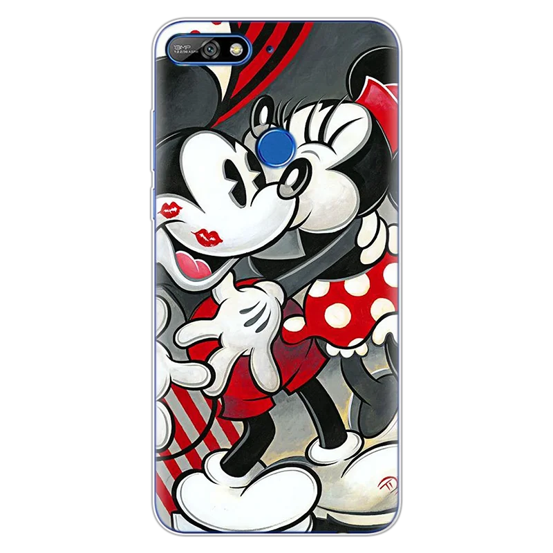 mqgx Силиконовый чехол для huawei Y7 Prime Funda, мультяшный подарок для пары, защита для huawei Y7 Prime, мягкий чехол, резиновый Модный чехол - Цвет: mqgx